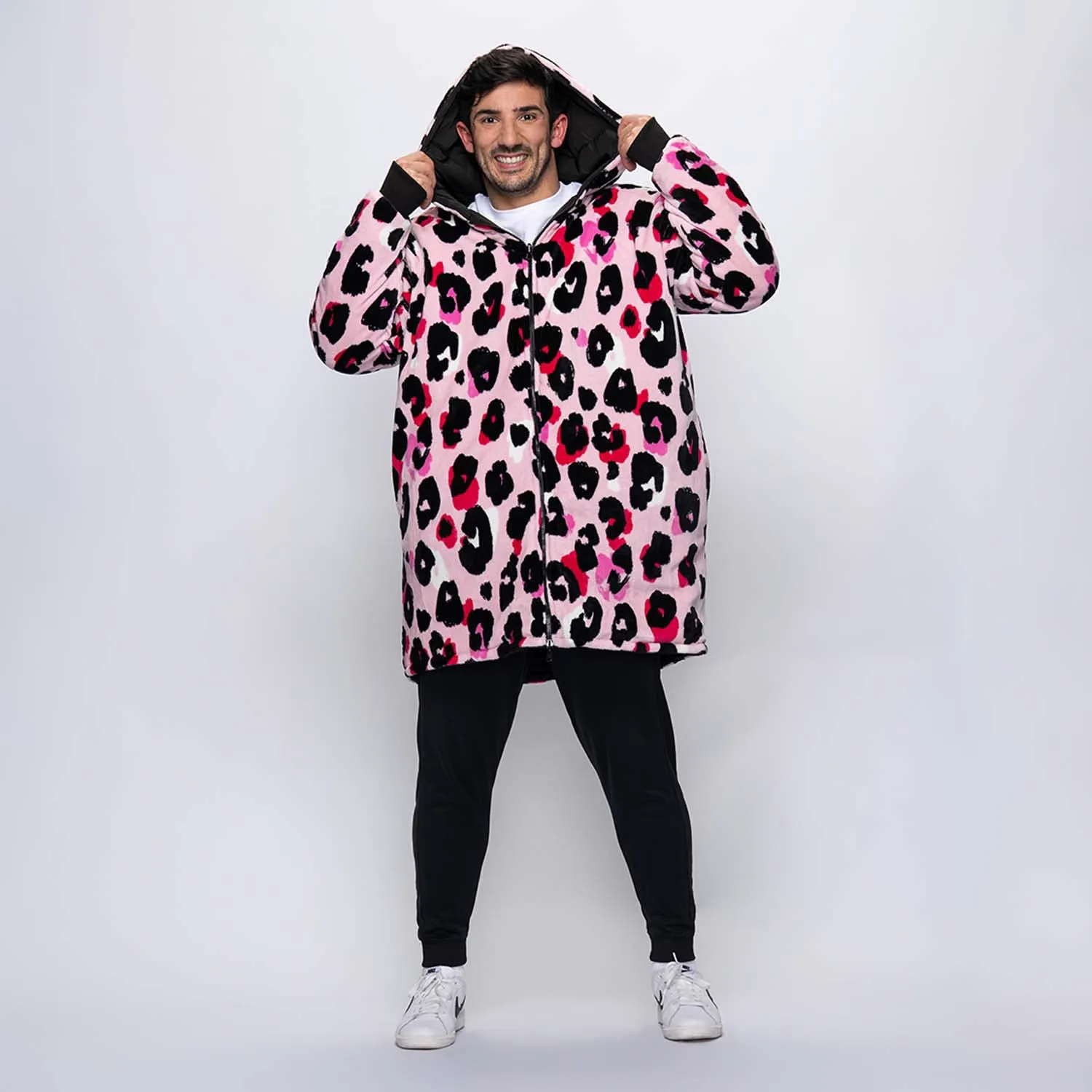 Black/Pink Leopard Print sold by The Oodie product image thumbnail 5