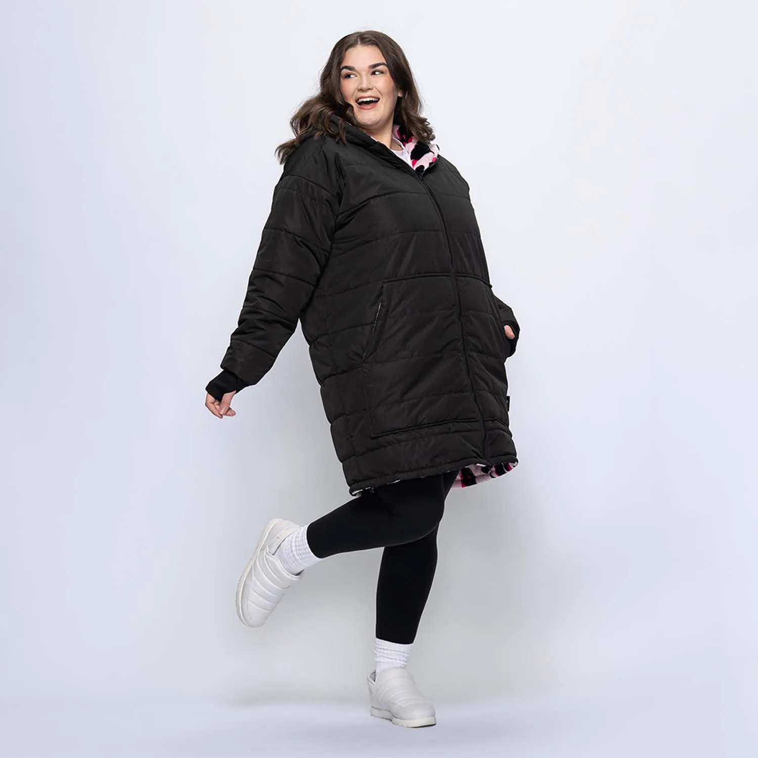 Black/Pink Leopard Print sold by The Oodie product image thumbnail 3