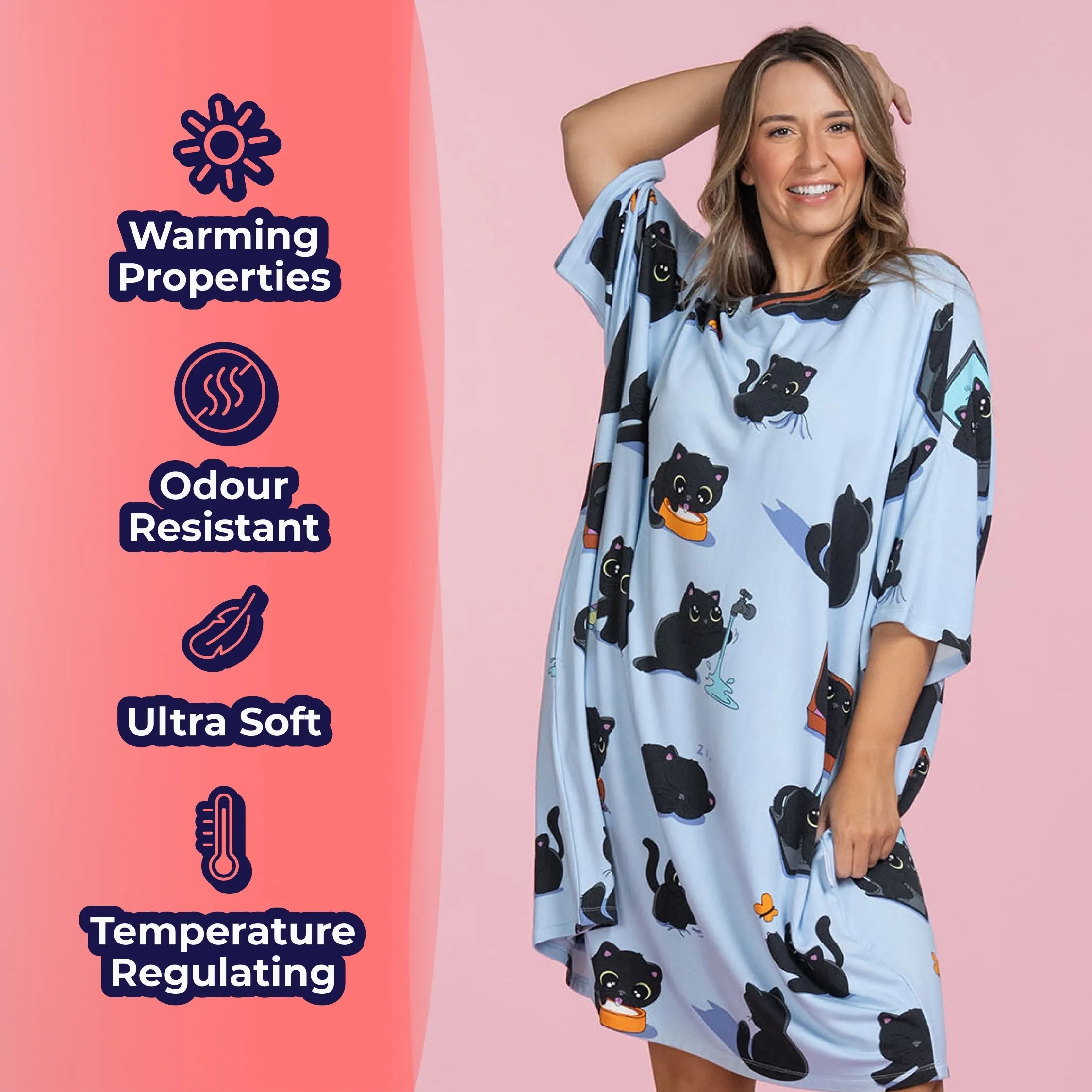 Black Cat sold by The Oodie product image thumbnail 2