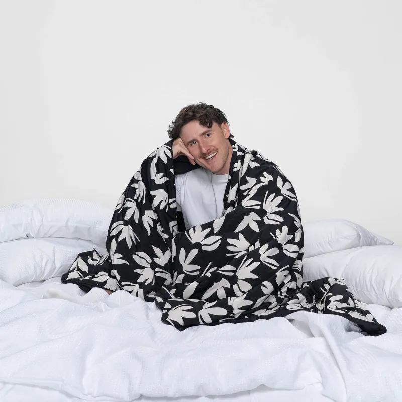 Black Floral sold by The Oodie