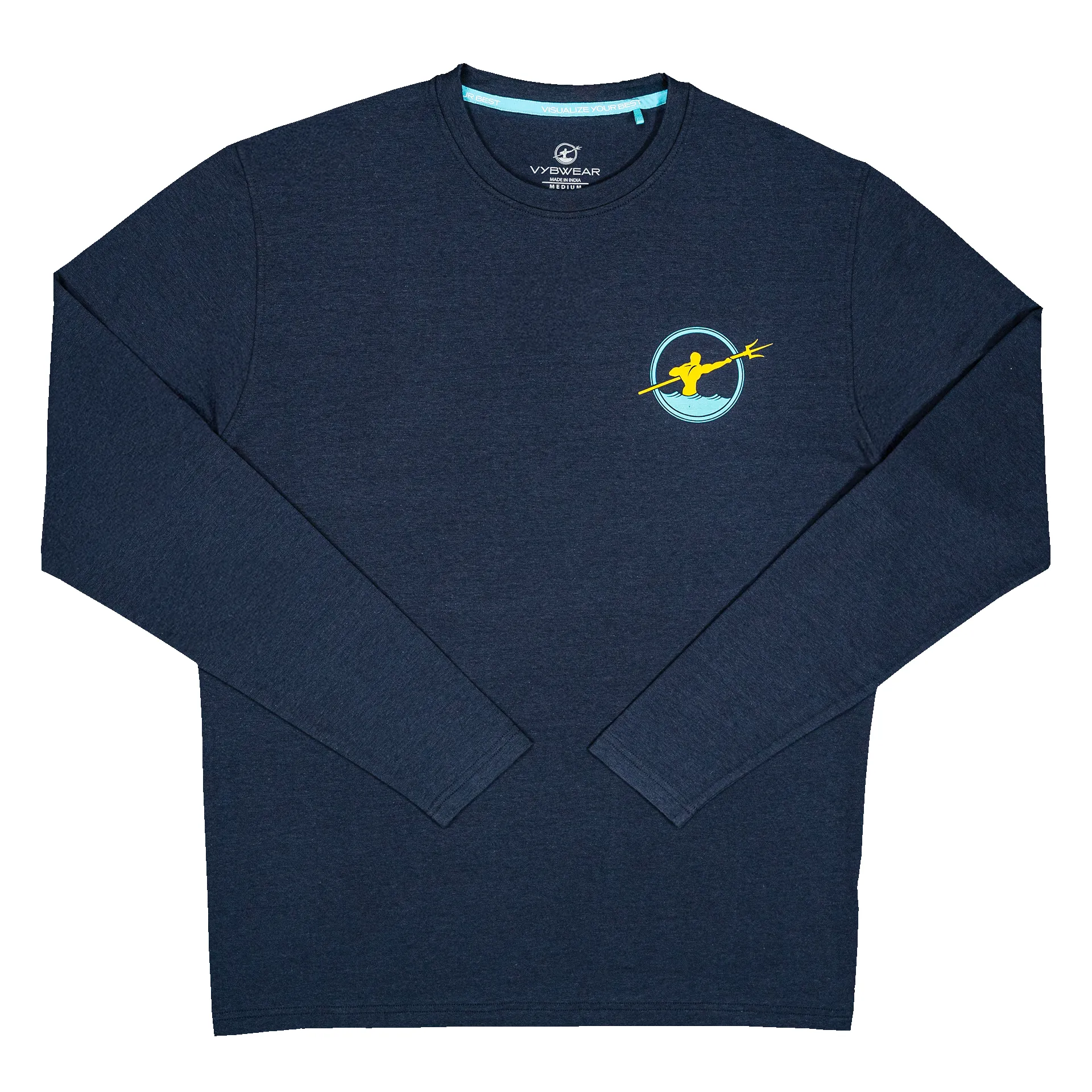 Salt Marsh Long-Sleeve T-Shirt VYB-Navy sold by Vybwear