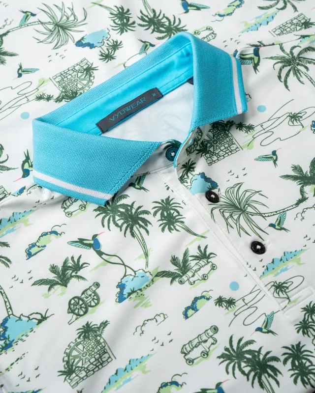 Island Vybz Polo sold by Vybwear
