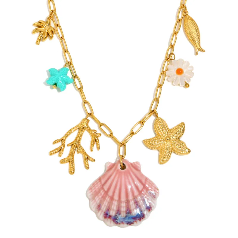 Shell Necklace sold by Pusca