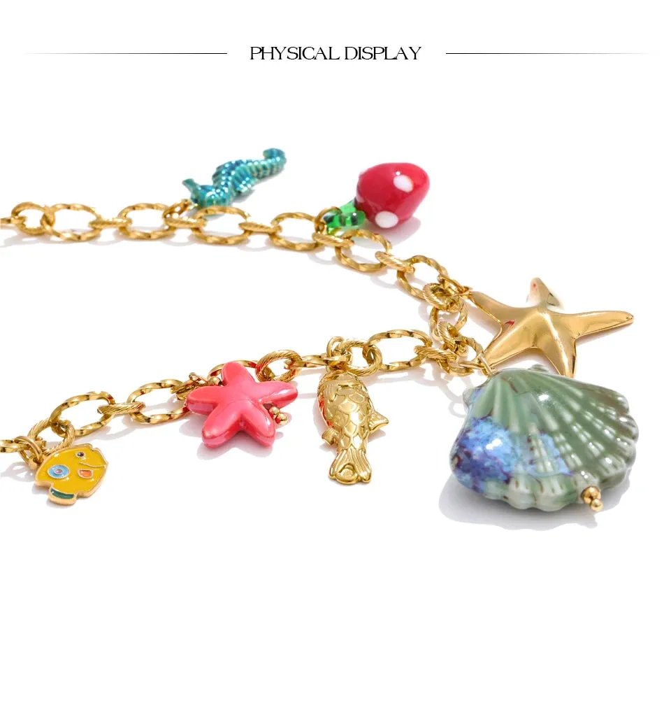 Ocean Necklace sold by Pusca product image thumbnail 4