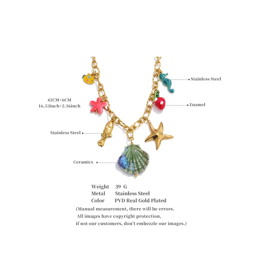 Ocean Necklace sold by Pusca product image thumbnail 5