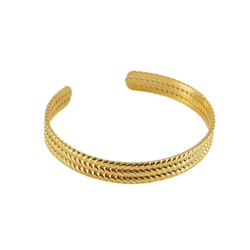 TITANIUM OPEN BRACELET sold by Pusca