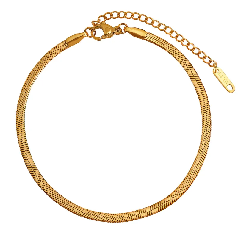 Gold Sleek Mesh Bracelet sold by Pusca