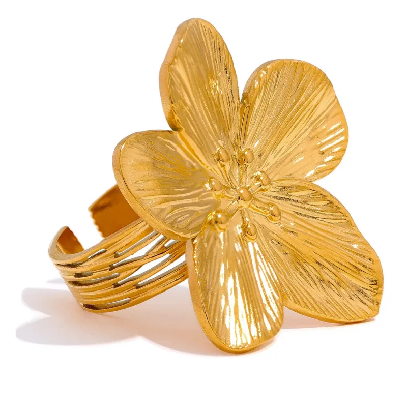 Flower Ring sold by PUSCA JEWELS