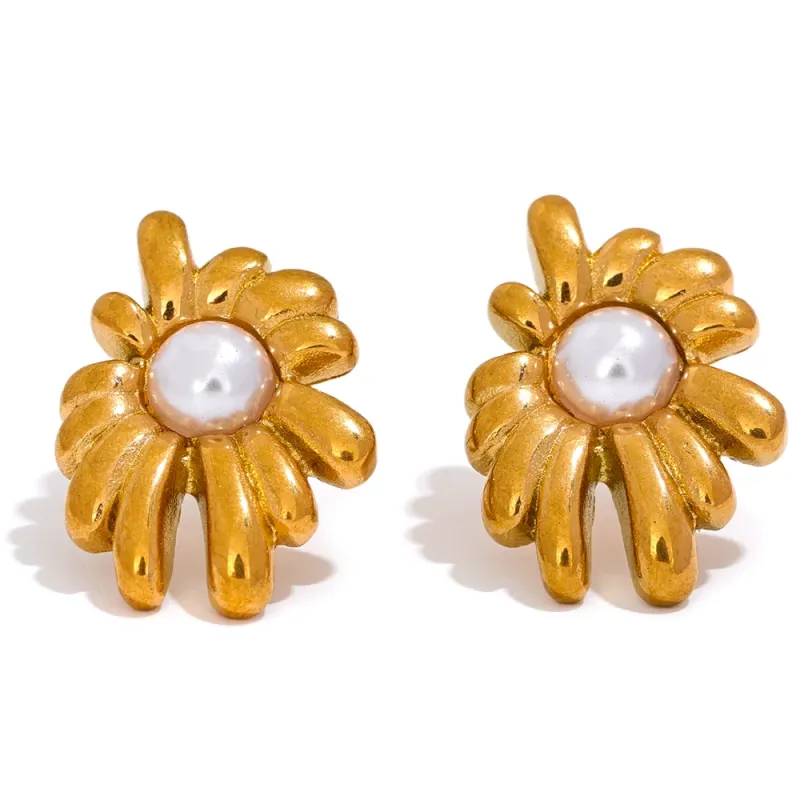 Flower Earrings sold by Pusca