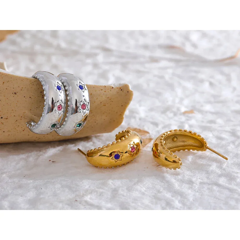 Stary Night Earrings sold by Pusca product image thumbnail 3