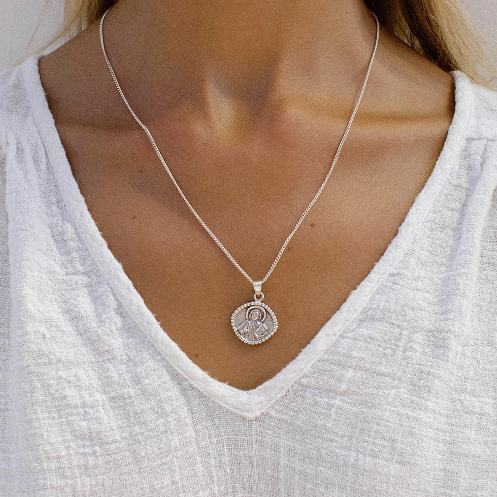 St John - Patron Saint of Love & Friendships - Silver sold by PUSCA JEWELS product image thumbnail 5