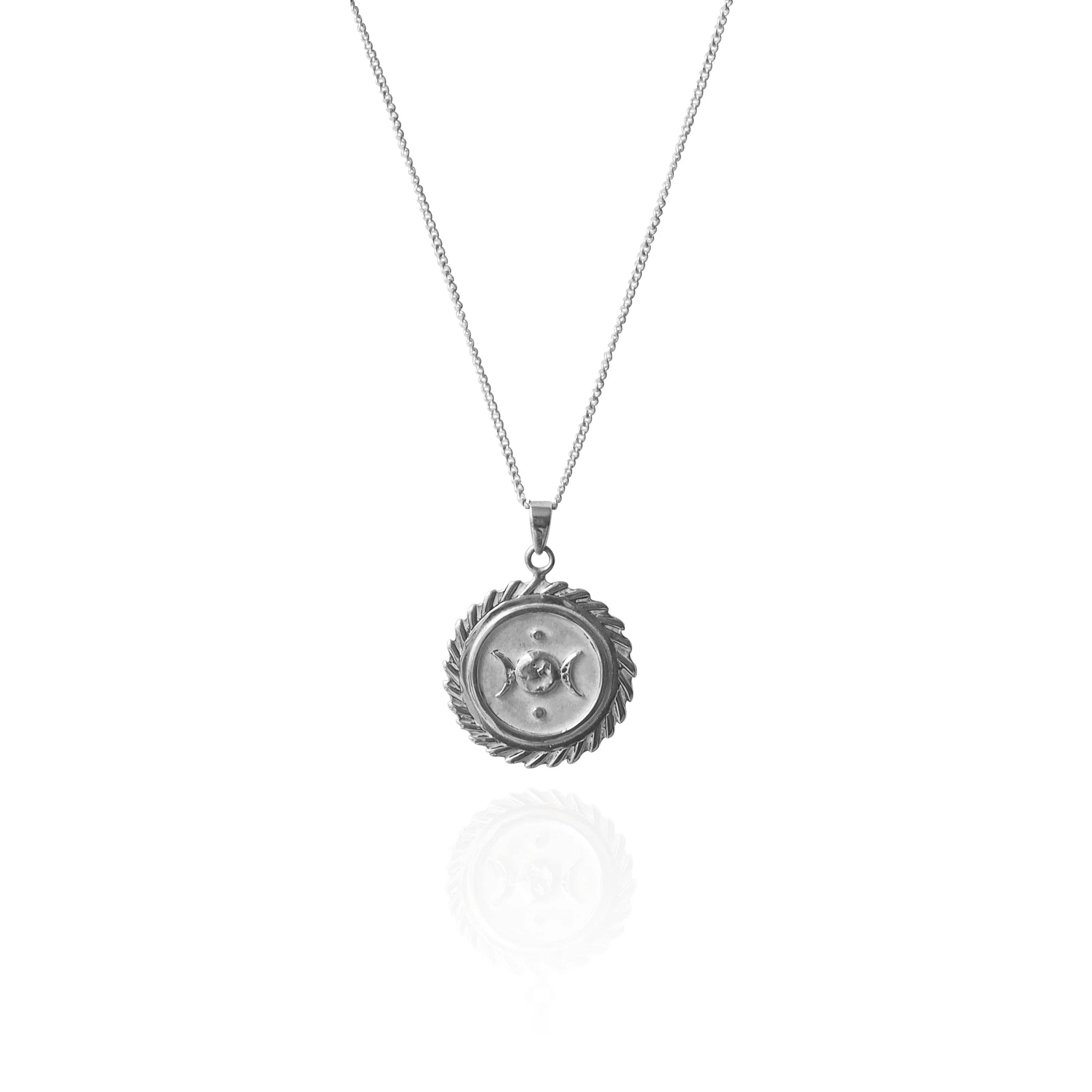 SUZANNE 'PROTECTION' NECKLACE PENDANT - SILVER sold by Pusca product image thumbnail 2