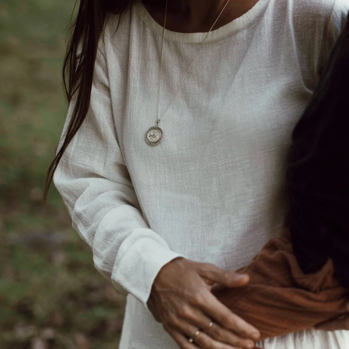 SUZANNE 'PROTECTION' NECKLACE PENDANT - SILVER sold by Pusca product image thumbnail 5