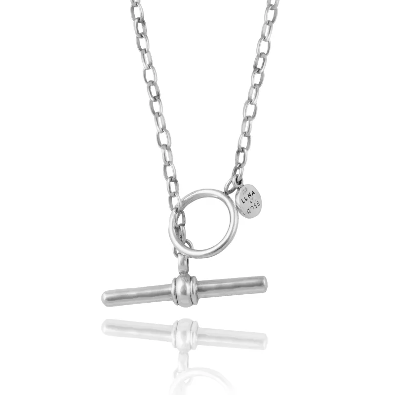 Cher FOB Chain Necklace - Silver made by Pusca