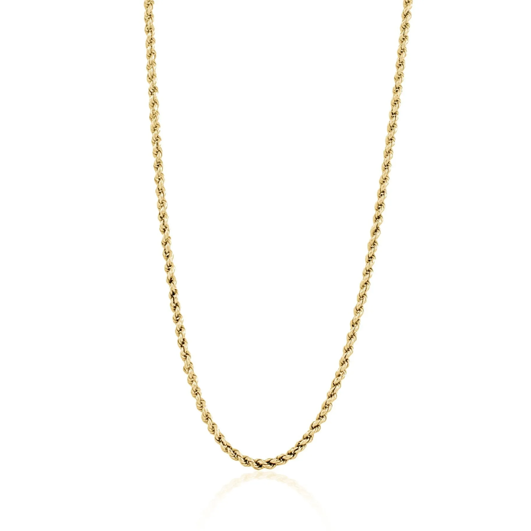 Rhode Island Twisted Rope Chain - Gold sold by PUSCA JEWELS