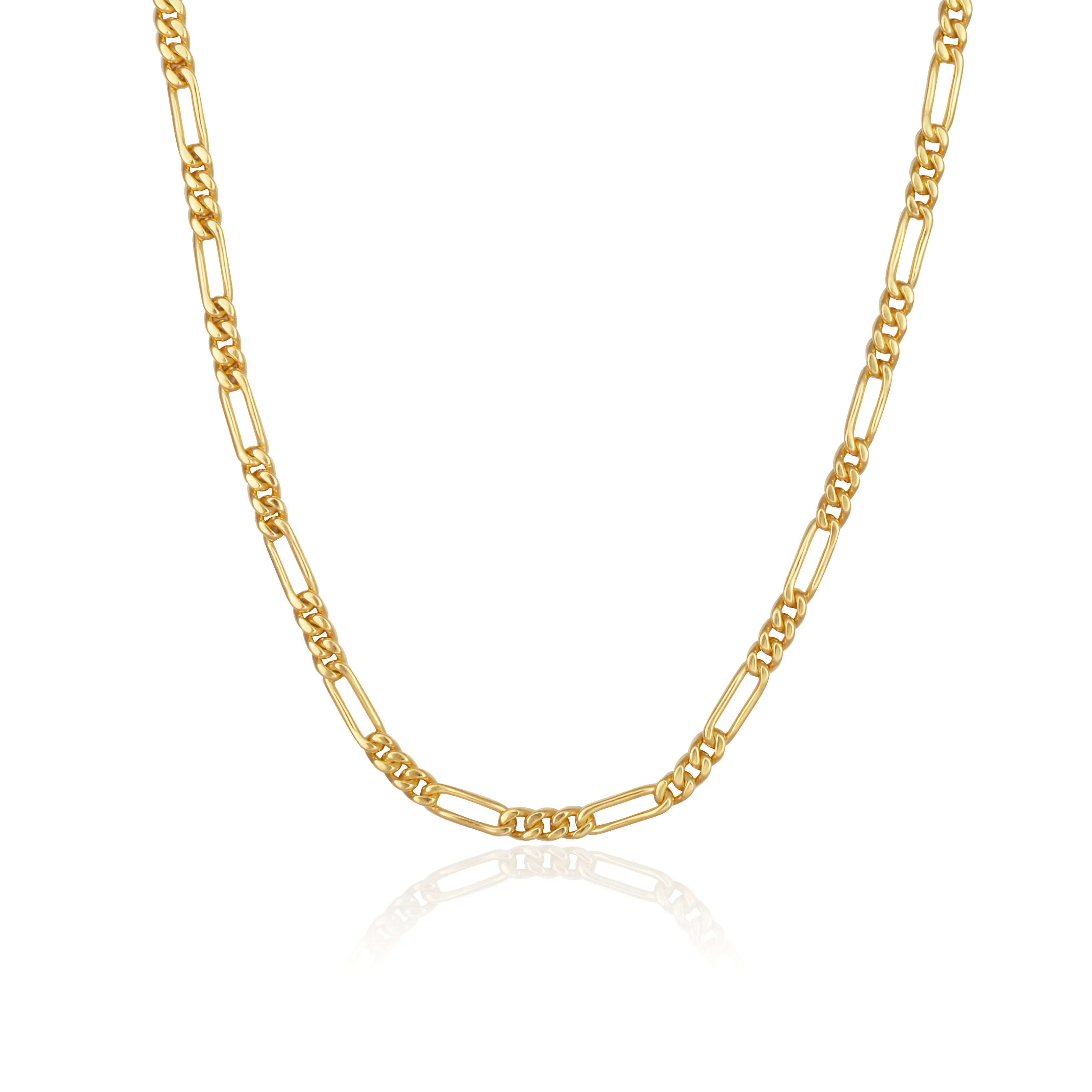 Minimalist Figari Chain Necklace - Gold sold by Pusca