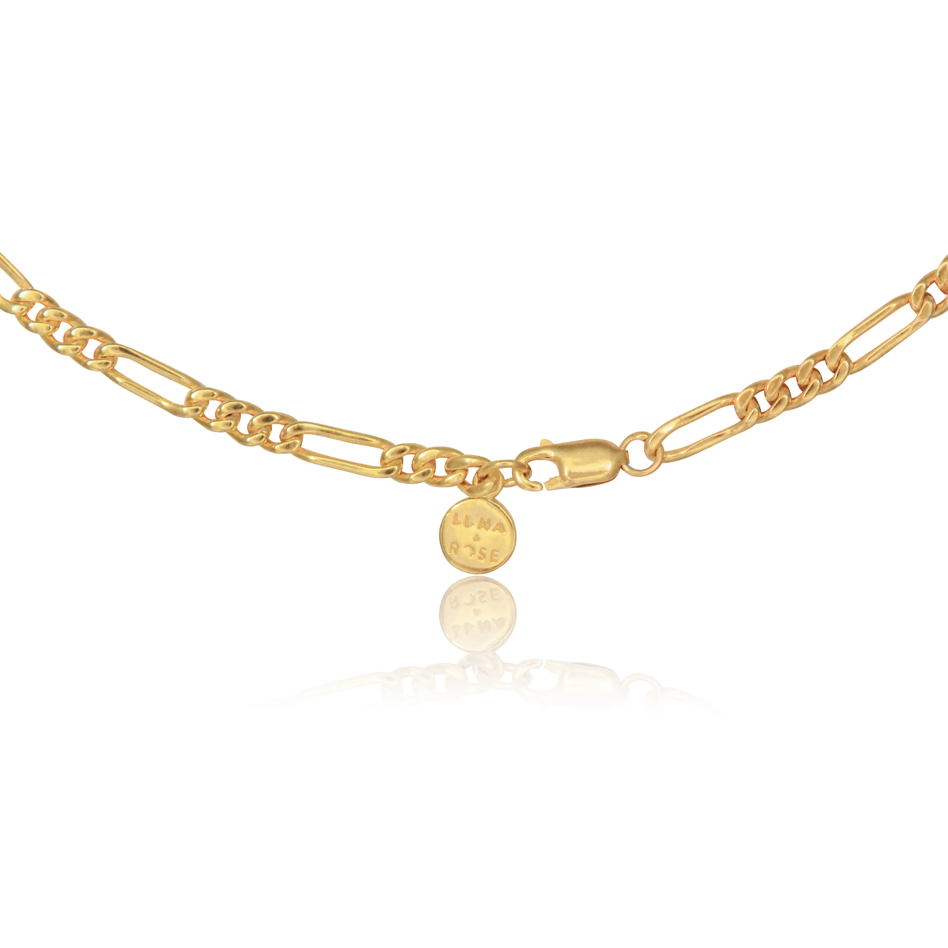 Minimalist Figari Chain Necklace - Gold sold by Pusca product image thumbnail 2