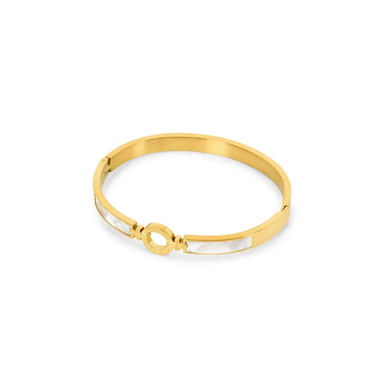 Aura Bangle Bracelet - Gold sold by Pusca
