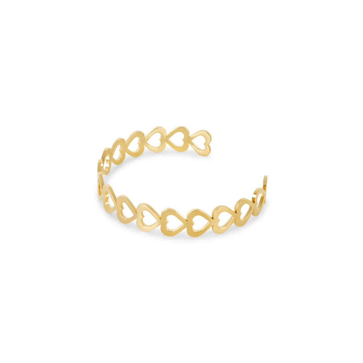 Adored Bangle Bracelet - Gold sold by Pusca