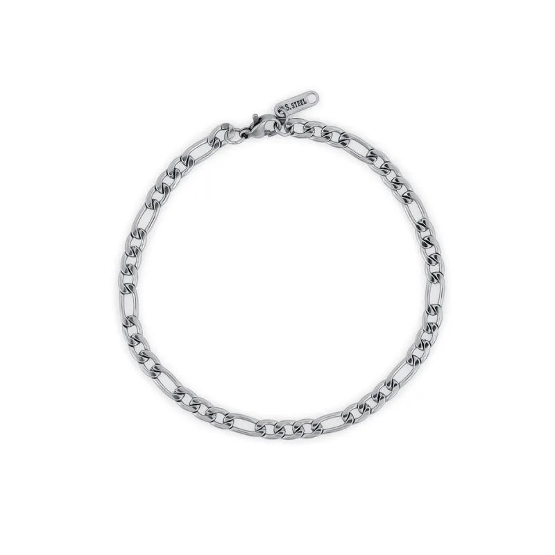 Figaro Bracelet - Silver sold by Pusca
