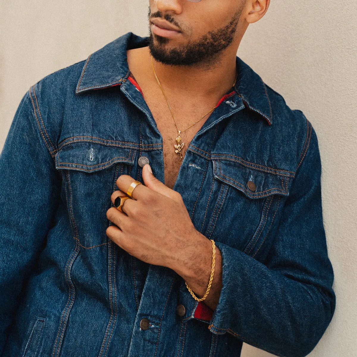 Rope Chain Bracelet - 18K Gold Plated sold by Pusca product image thumbnail 3