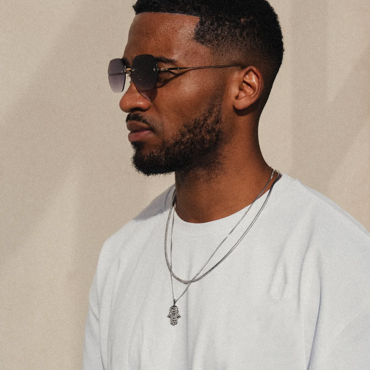 Snake Chain Necklace - Silver sold by Pusca product image thumbnail 2