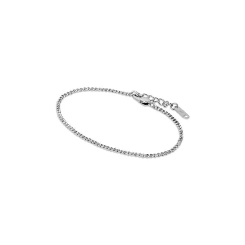 Minimal Chain Bracelet - Silver sold by Pusca