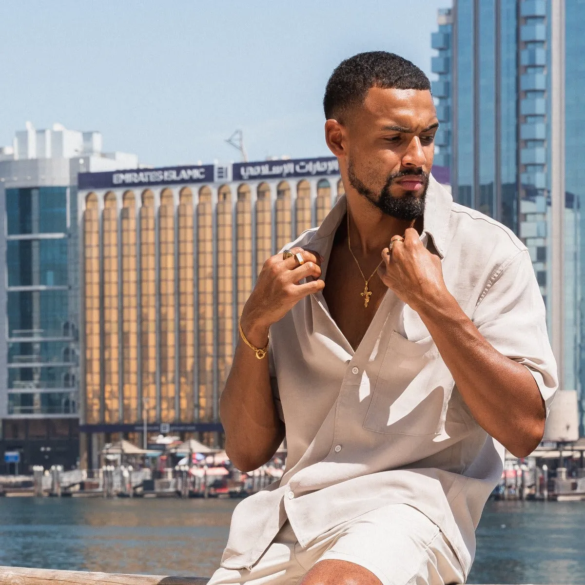 Faith Pendant Necklace - Gold sold by Pusca product image thumbnail 4