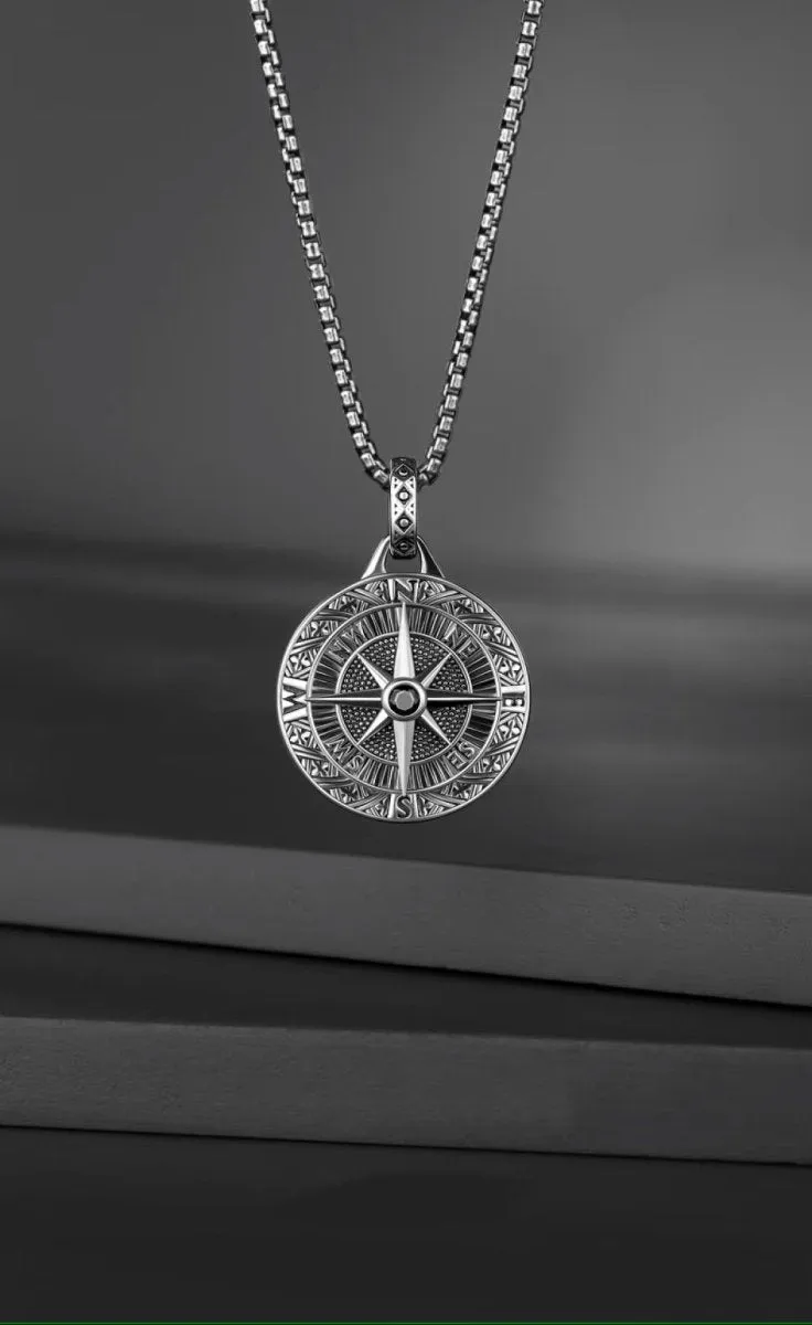 PUSCA Vnox 'PROTECTION' NECKLACE PENDANT - SILVER sold by PUSCA JEWELS product image thumbnail 3