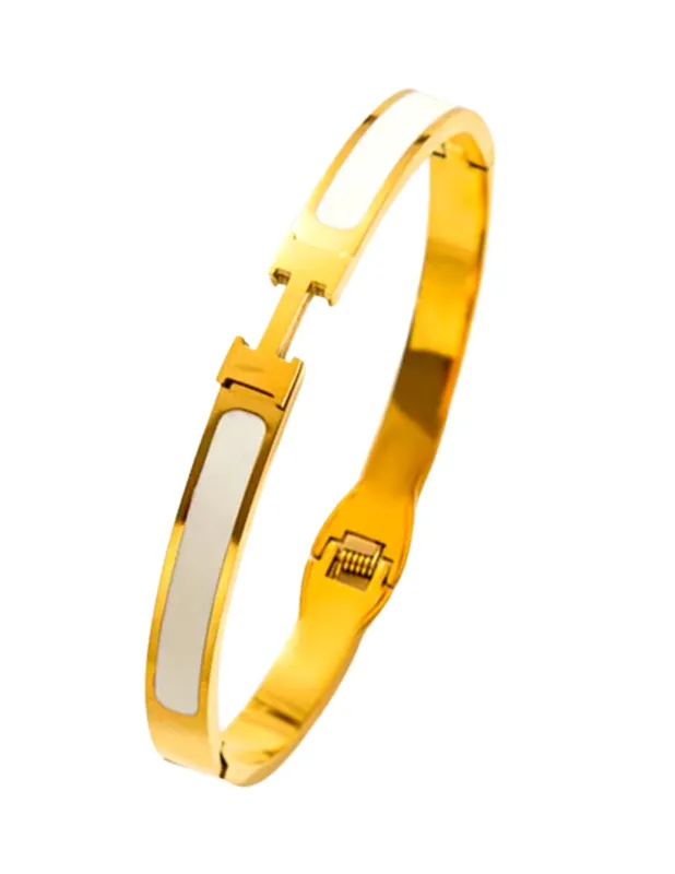 PUSCA H SIGNATURE Bangle Bracelet made by Pusca