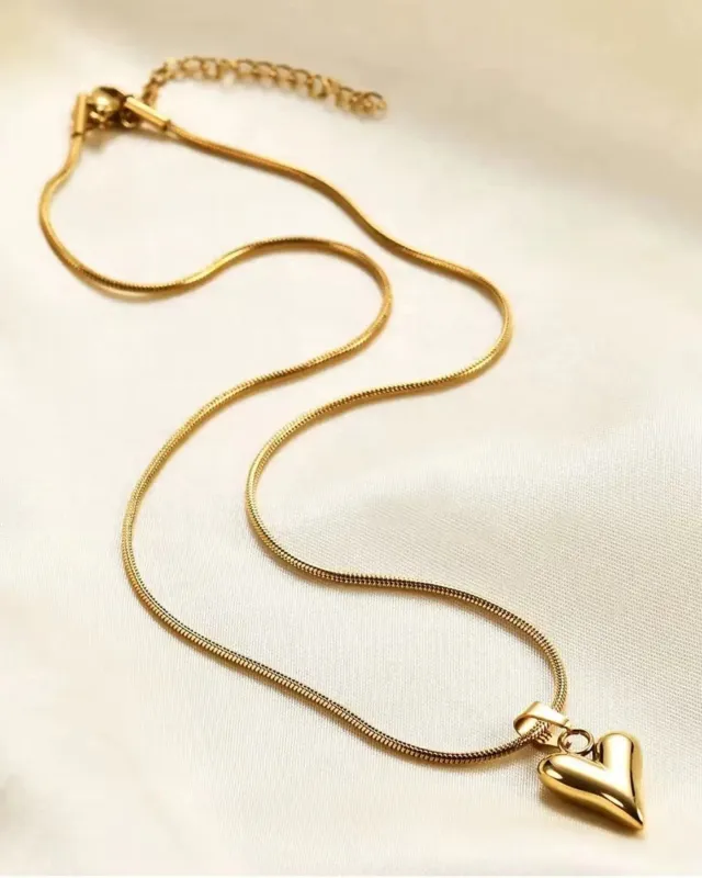 PUSCA COLLANA Heart Necklace made by Pusca