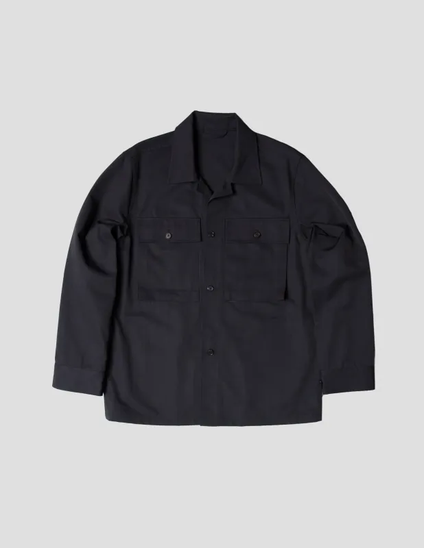 Utility Jacket in Indigo sold by Kapatid New York