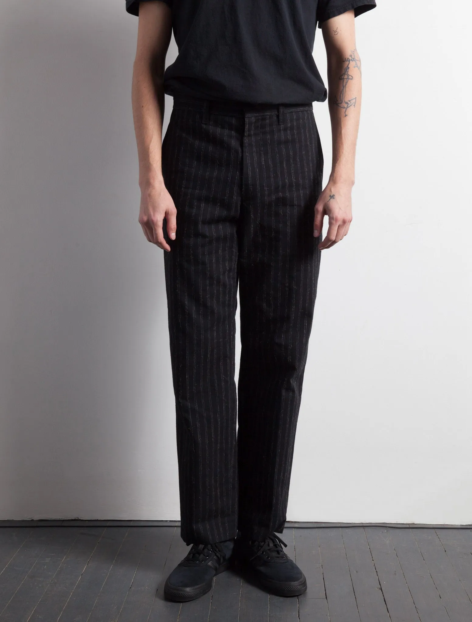 MEN'S CHALK STRIPE TROUSERS sold by Kapatid New York product image thumbnail 4