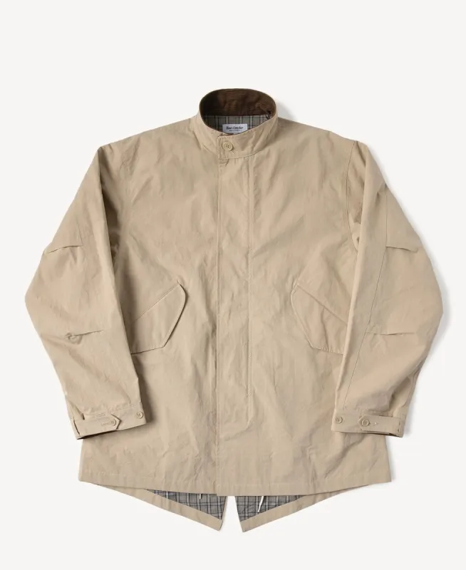 M-65 Salt Shrinkage Poplin Short Parka sold by Time Catcher