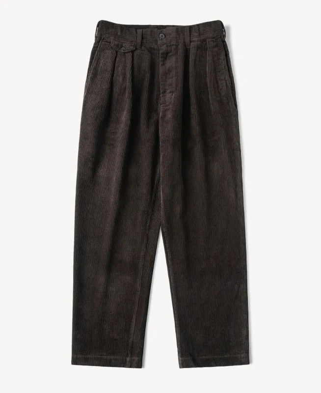 1960s Double Pleated Corduroy Trousers sold by Time Catcher
