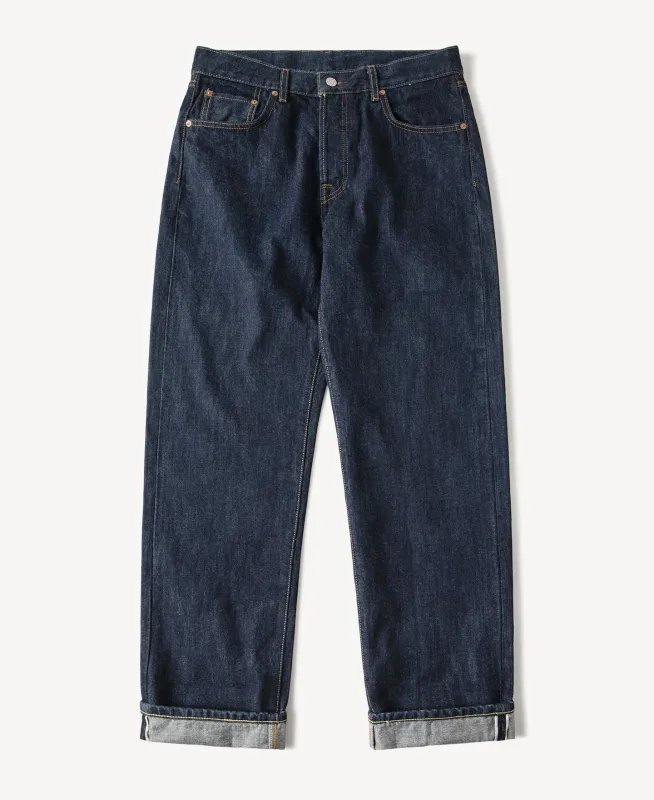 1955 Classic Biker Selvedge Denim Jeans sold by Time Catcher