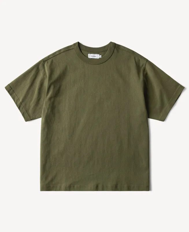 1900s Heavyweight Cotton Jersey Boxy T-Shirt sold by Time Catcher