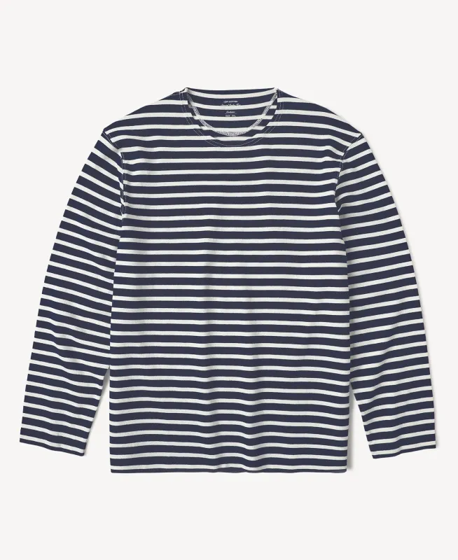 Breton Striped Jersey Long-Sleeve T-Shirt sold by Time Catcher