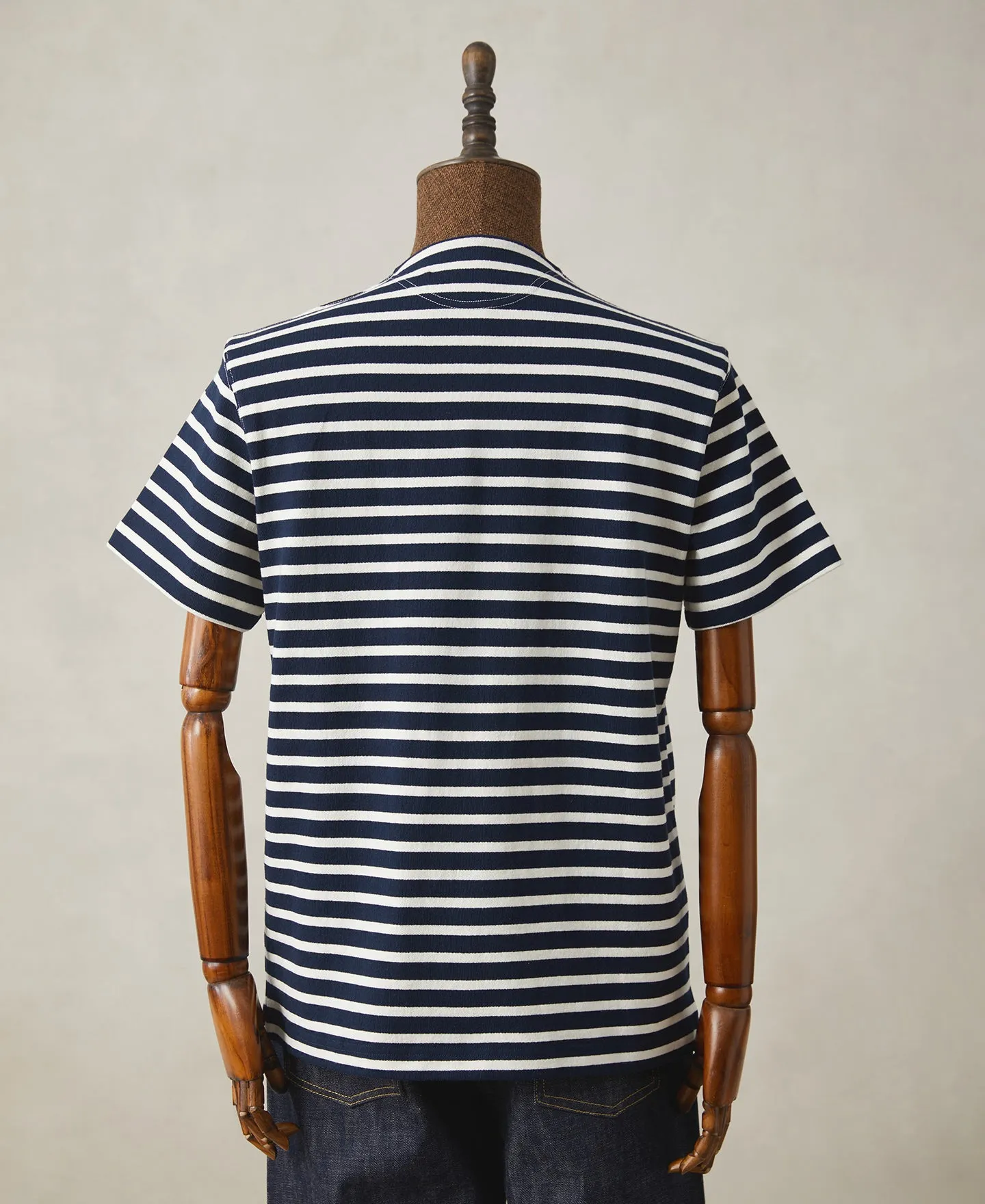 Breton Striped Jersey T-Shirt sold by Time Catcher product image thumbnail 4