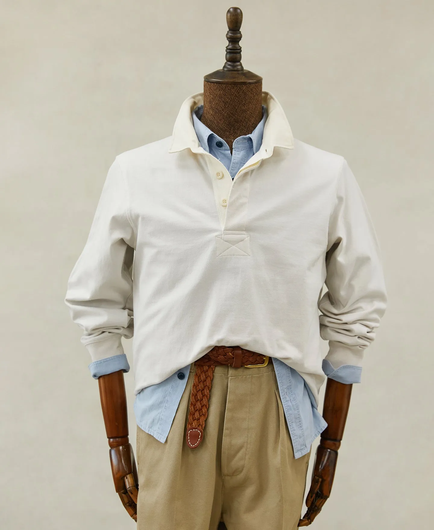 Classic Fit Jersey Tubular Rugby Shirt sold by Time Catcher product image thumbnail 3