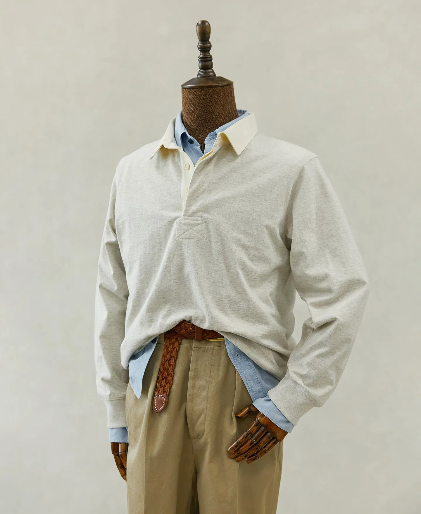 Classic Fit Jersey Tubular Rugby Shirt sold by Time Catcher product image thumbnail 3