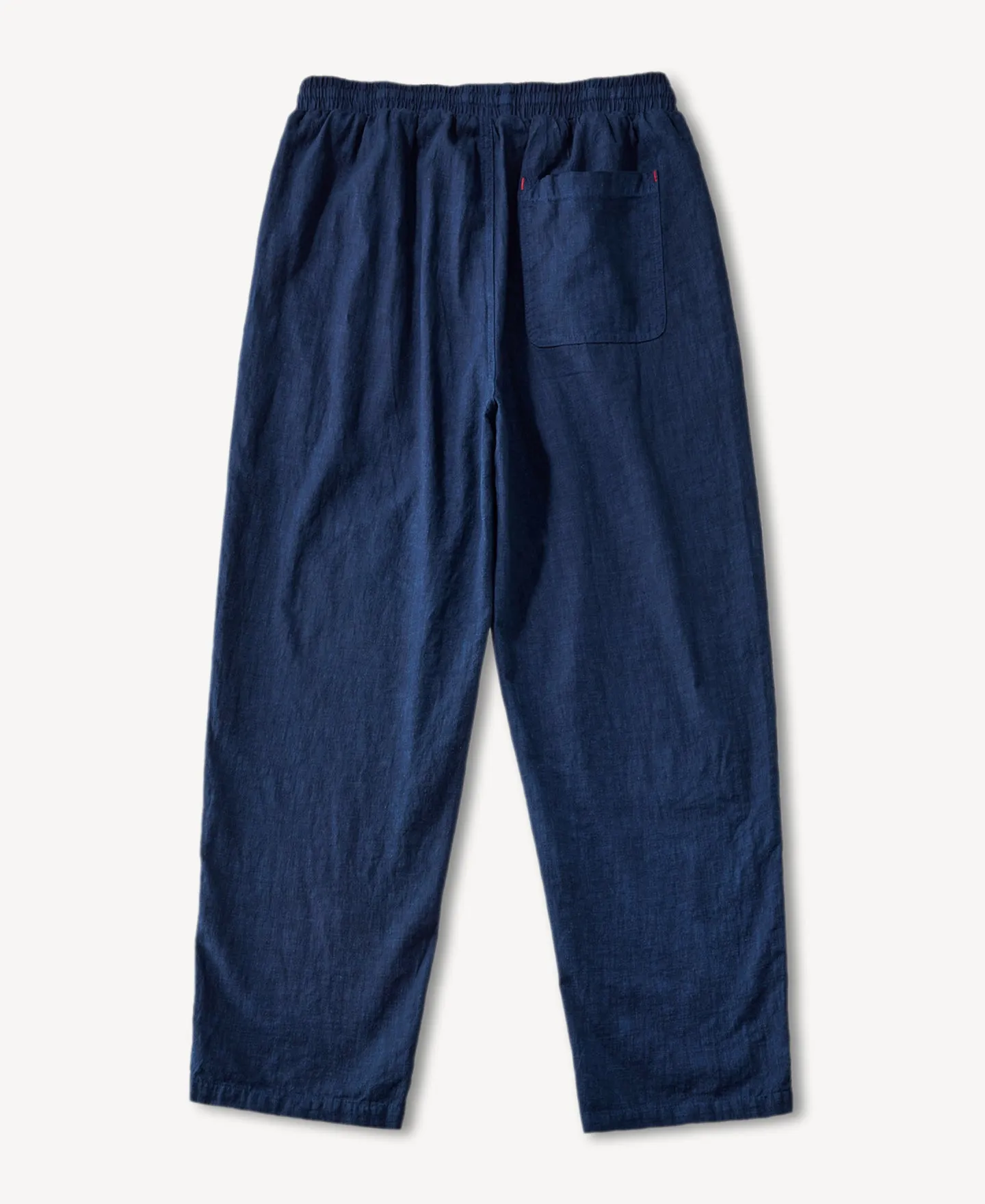 Indigo-Dye Loose Cotton and Linen-Blend Pants sold by Time Catcher product image thumbnail 2