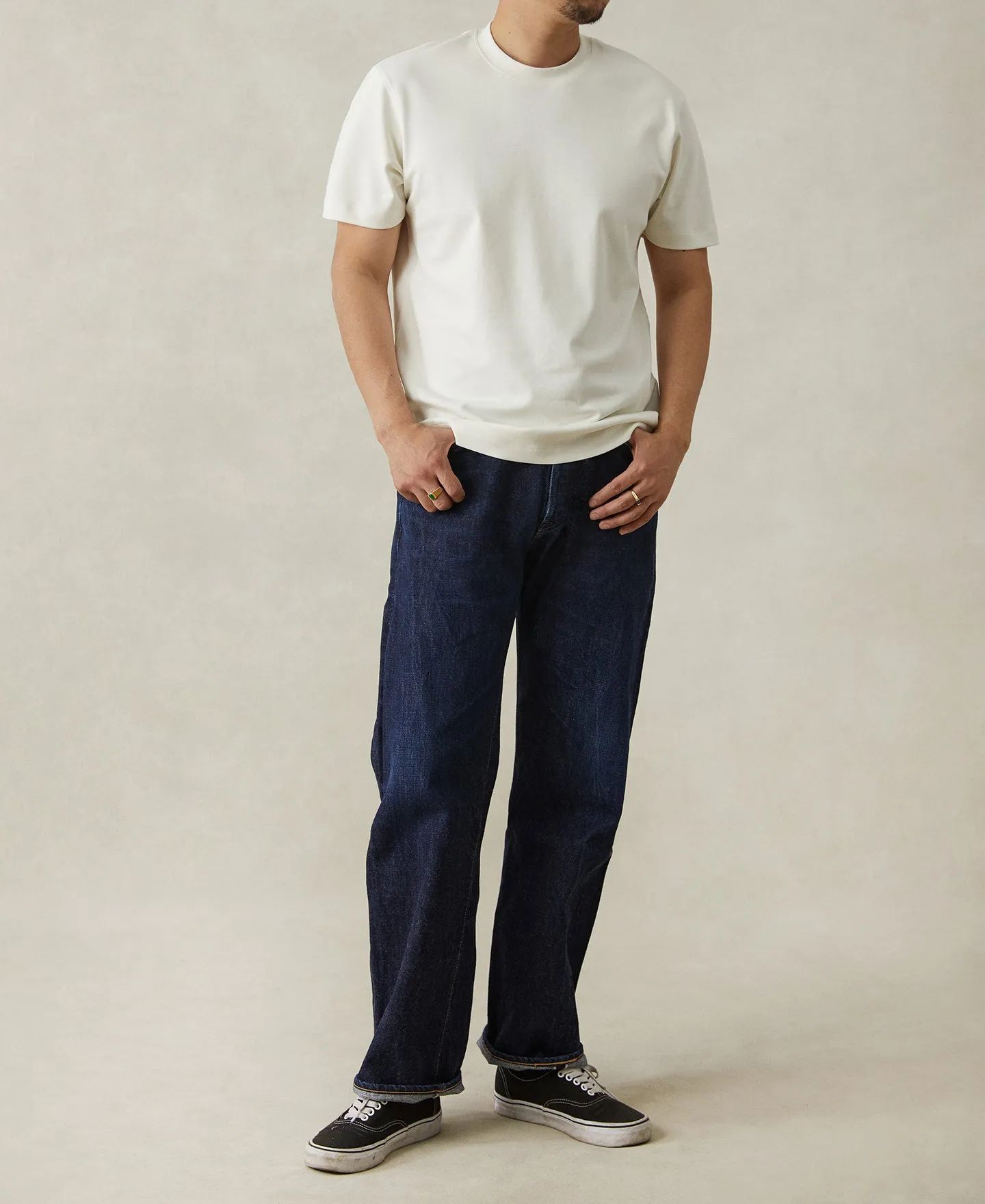 Classic Fit Cotton and Modal-Blend T-Shirt sold by Time Catcher product image thumbnail 5