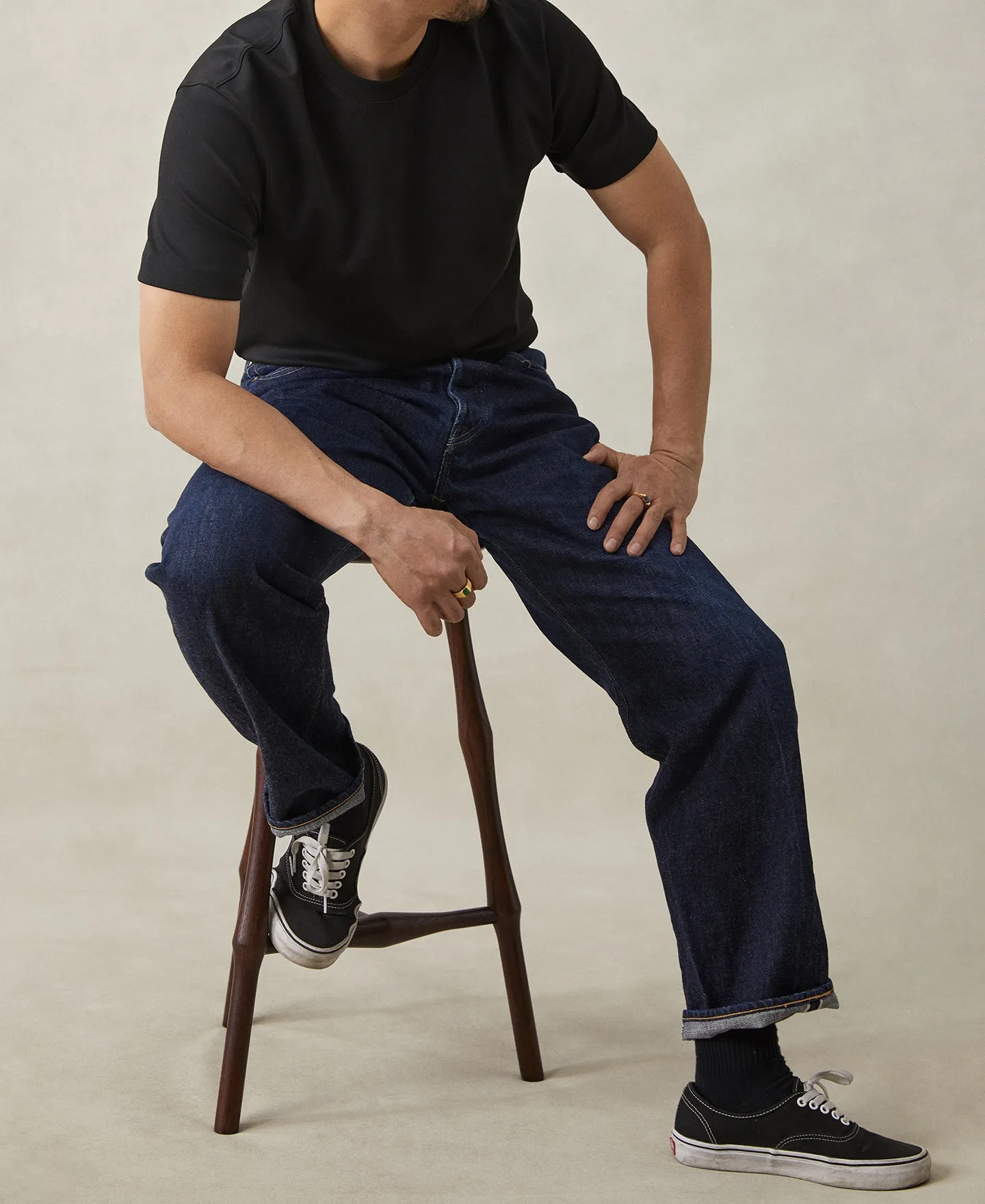 Classic Fit Cotton and Modal-Blend T-Shirt sold by Time Catcher product image thumbnail 5