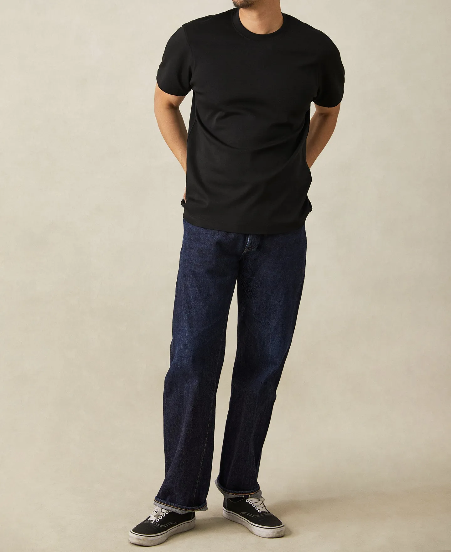 Classic Fit Cotton and Modal-Blend T-Shirt sold by Time Catcher product image thumbnail 4