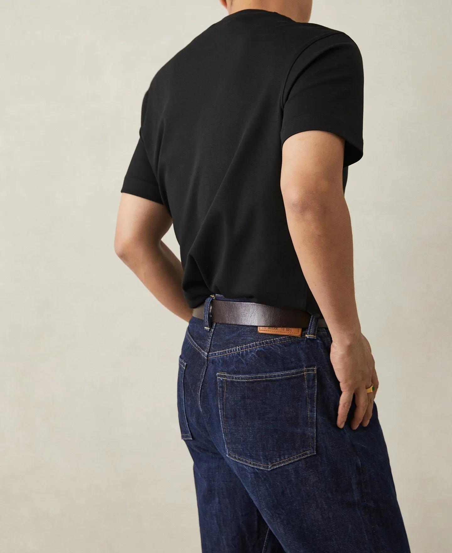 Classic Fit Cotton and Modal-Blend T-Shirt sold by Time Catcher product image thumbnail 3