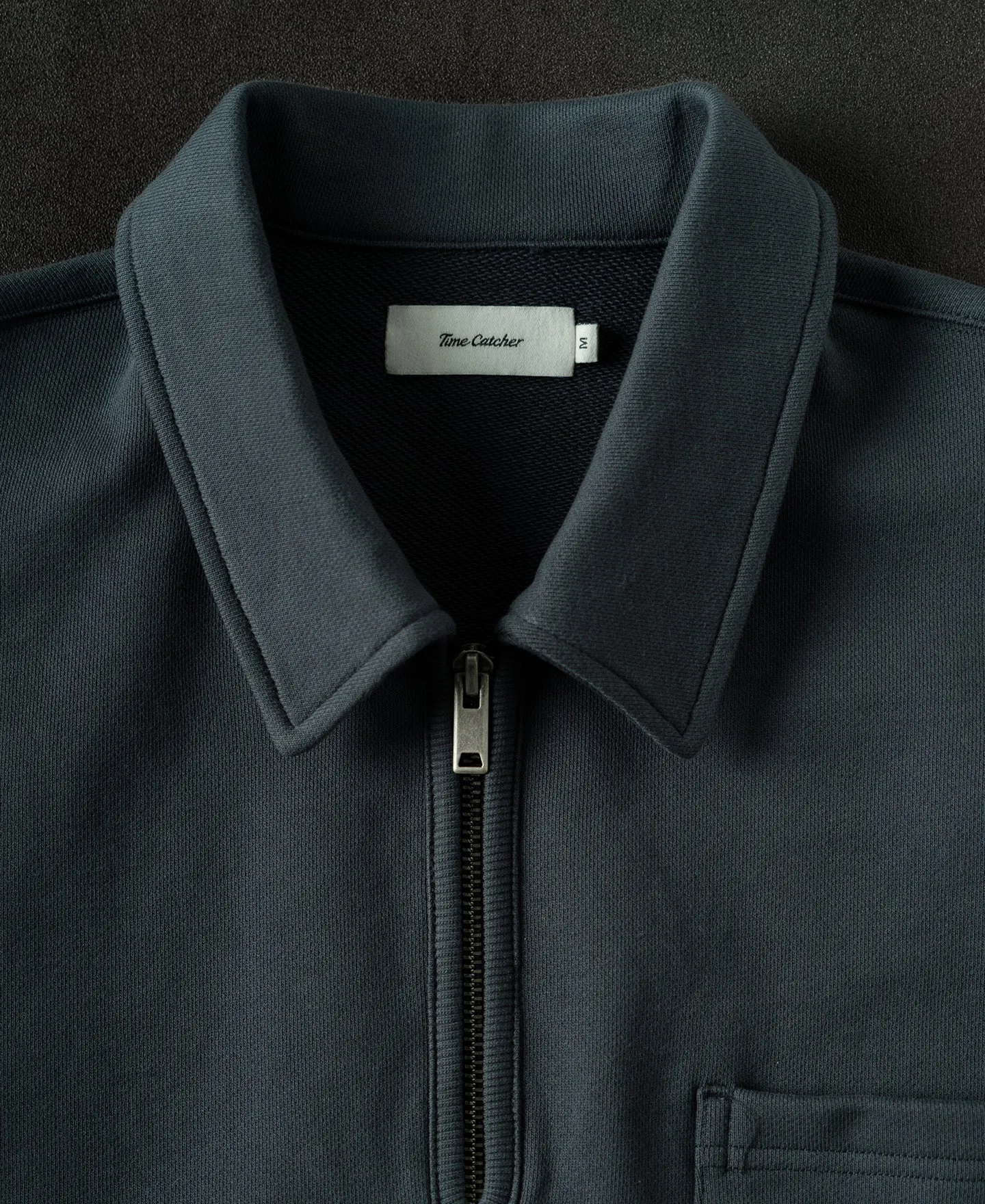 Heavyweight Quarter-Zip Collar Sweatshirt sold by Time Catcher product image thumbnail 3