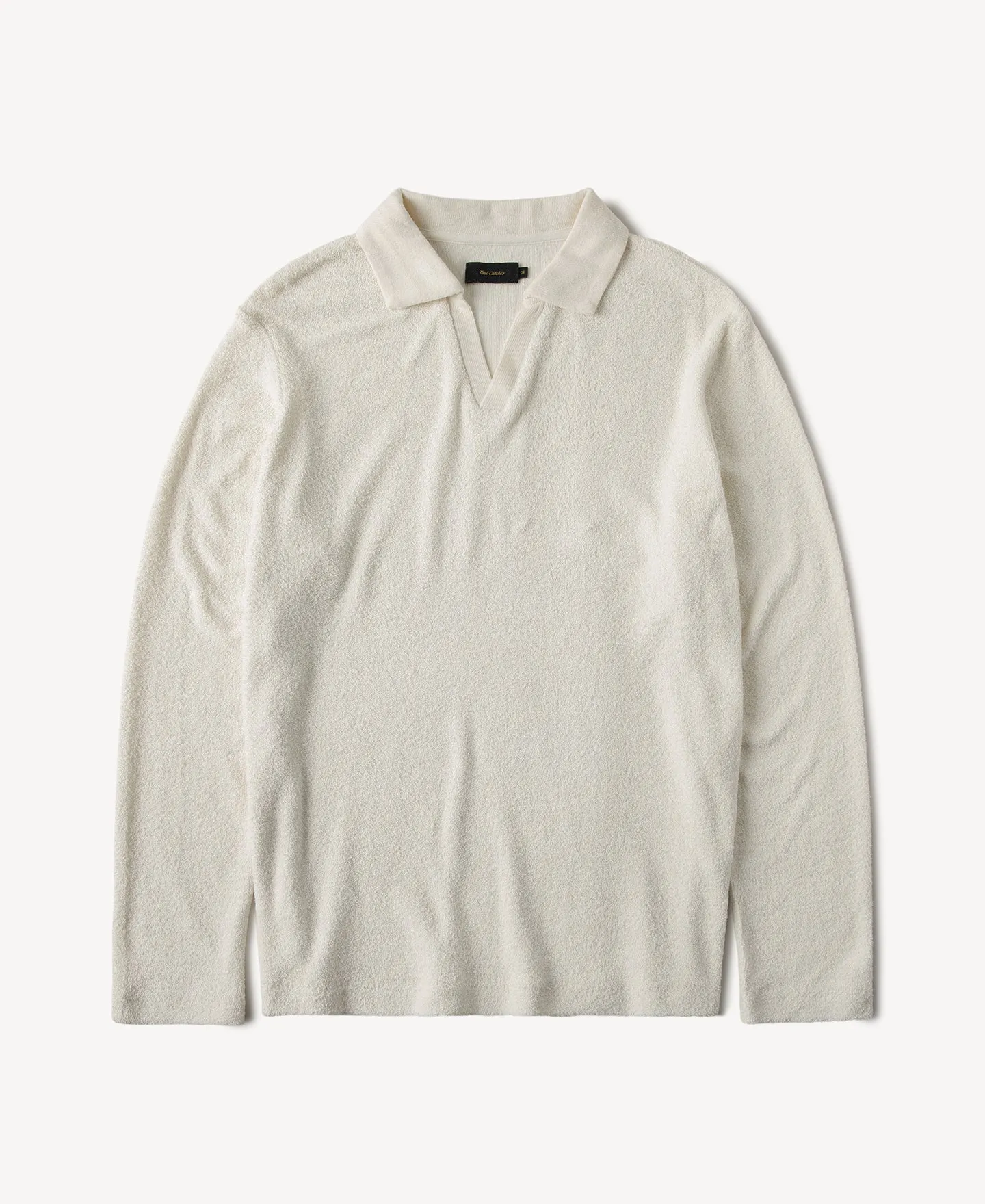 Silk and Cotton-Blend Terry Cloth Polo Shirt sold by Time Catcher