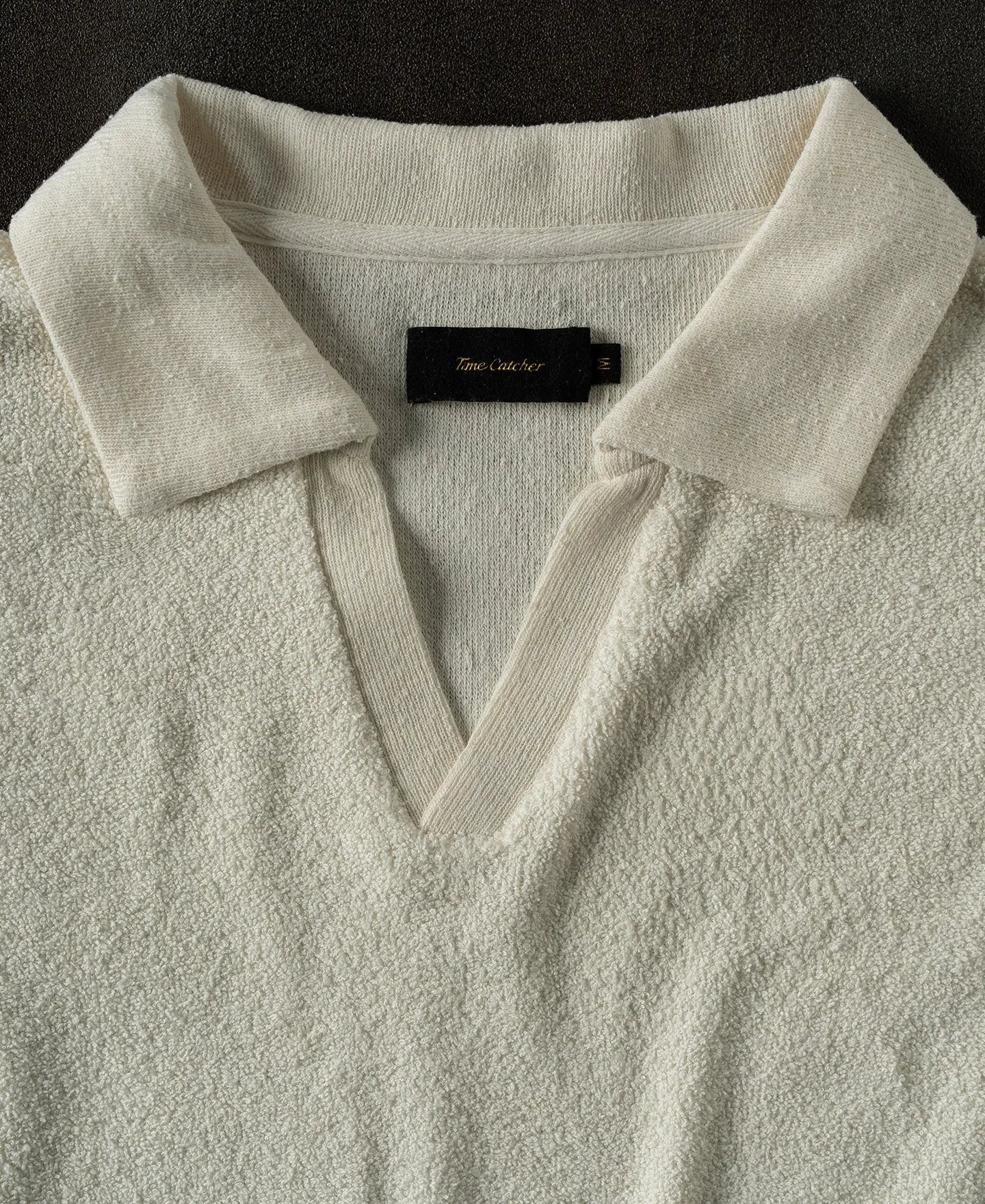 Silk and Cotton-Blend Terry Cloth Polo Shirt sold by Time Catcher product image thumbnail 3