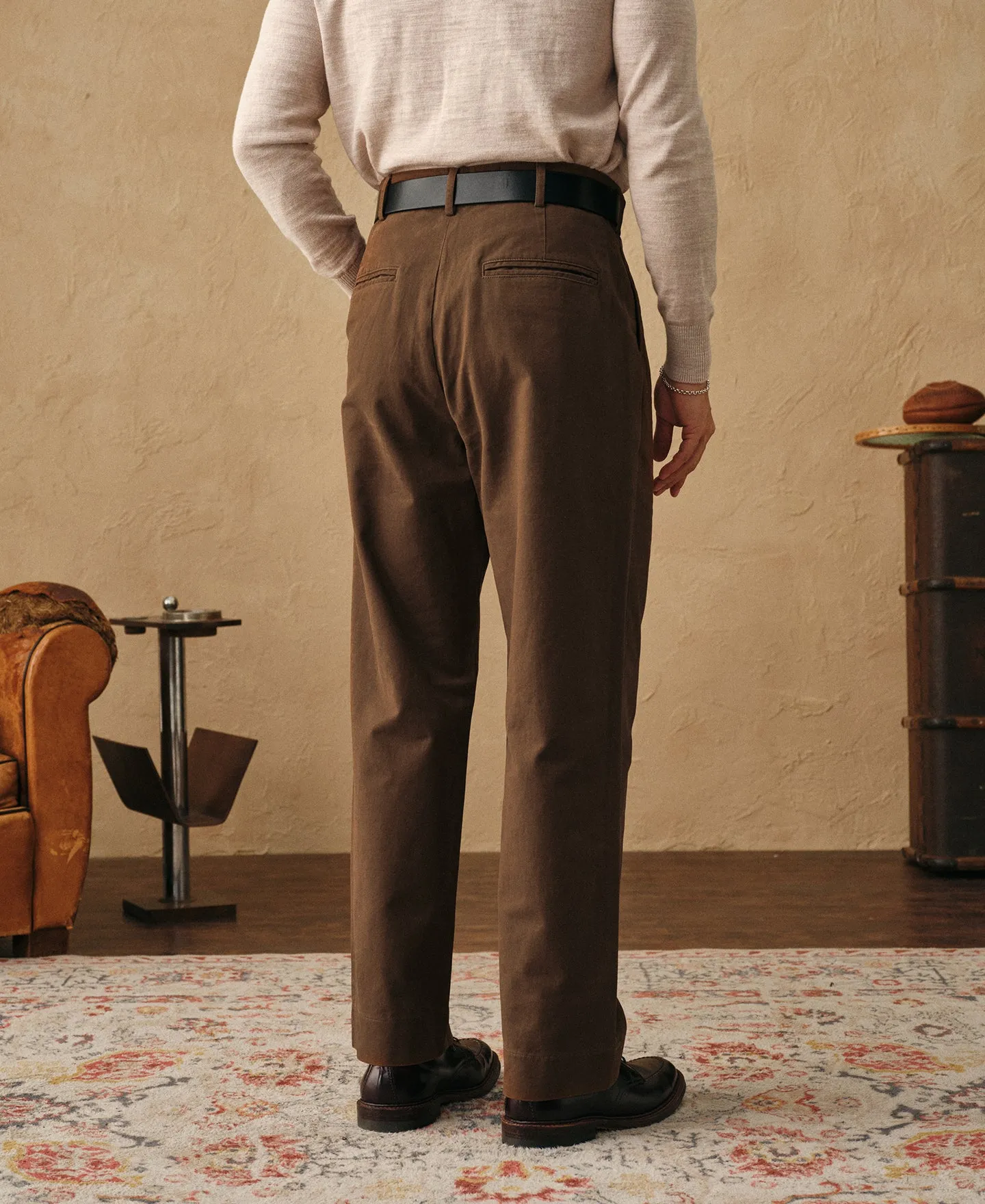 Classic Fit Two-pleated Chino sold by Time Catcher product image thumbnail 5